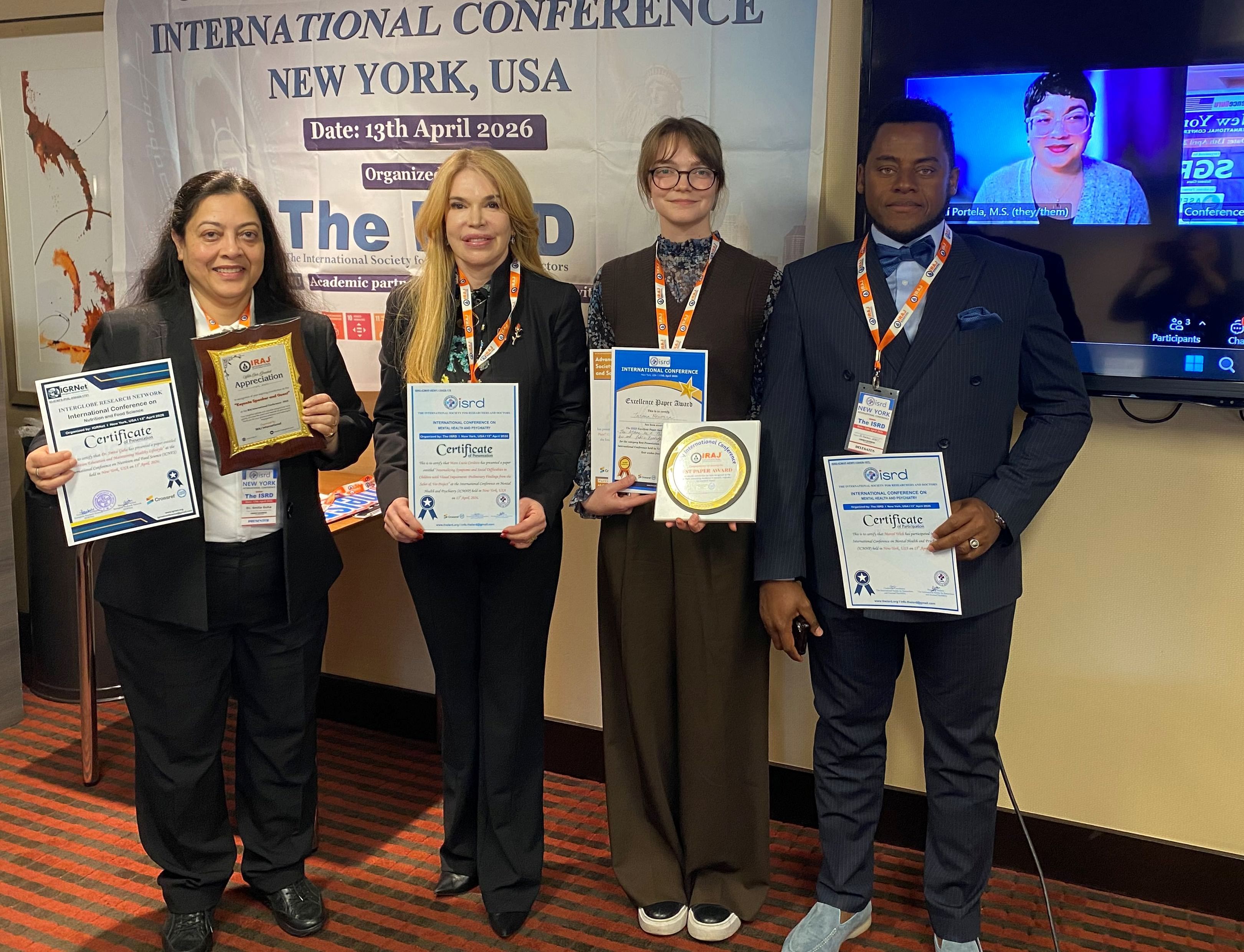 SFER International Conference in New York, USA, 13th April 2026